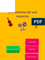 1° - Instrumentos de una orquesta