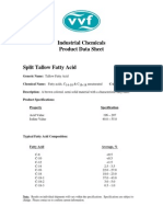 Split Tallow Fatty Acids PDS