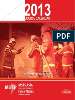 Course Calendar 2013 - Msts Johor, Miri, Singapore, Thailand and Vietnam