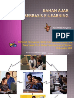 Bahan Ajar Berbasis E-Learning