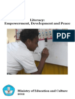 Literacy: Empowerment, Development and Peace: Ministry of Education and Culture 2012