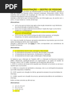 Respostas- Av 1 - Gestão de Pessoas
