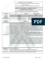 Estructura Curricular ADSI Version 102