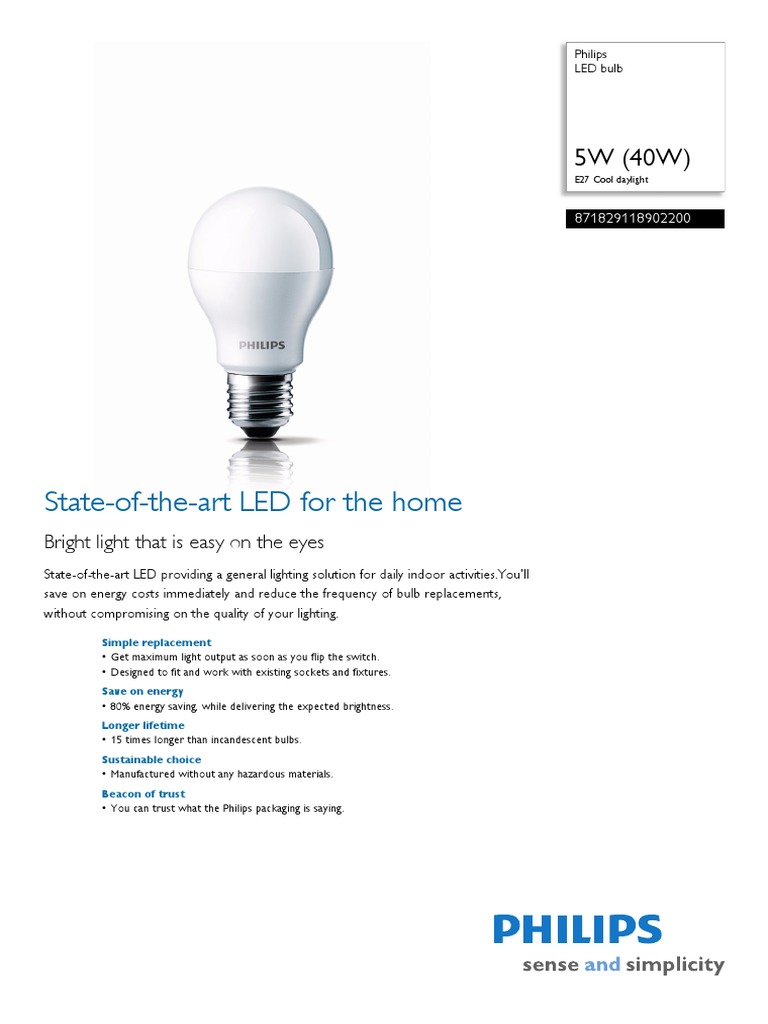 State-Of-The-Art LED For The Home: Bright Light That Is Easy On The ...