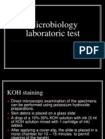 Microbiology Laboratoric Test