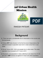 National Urban Health Mission: Rakesh Patidar
