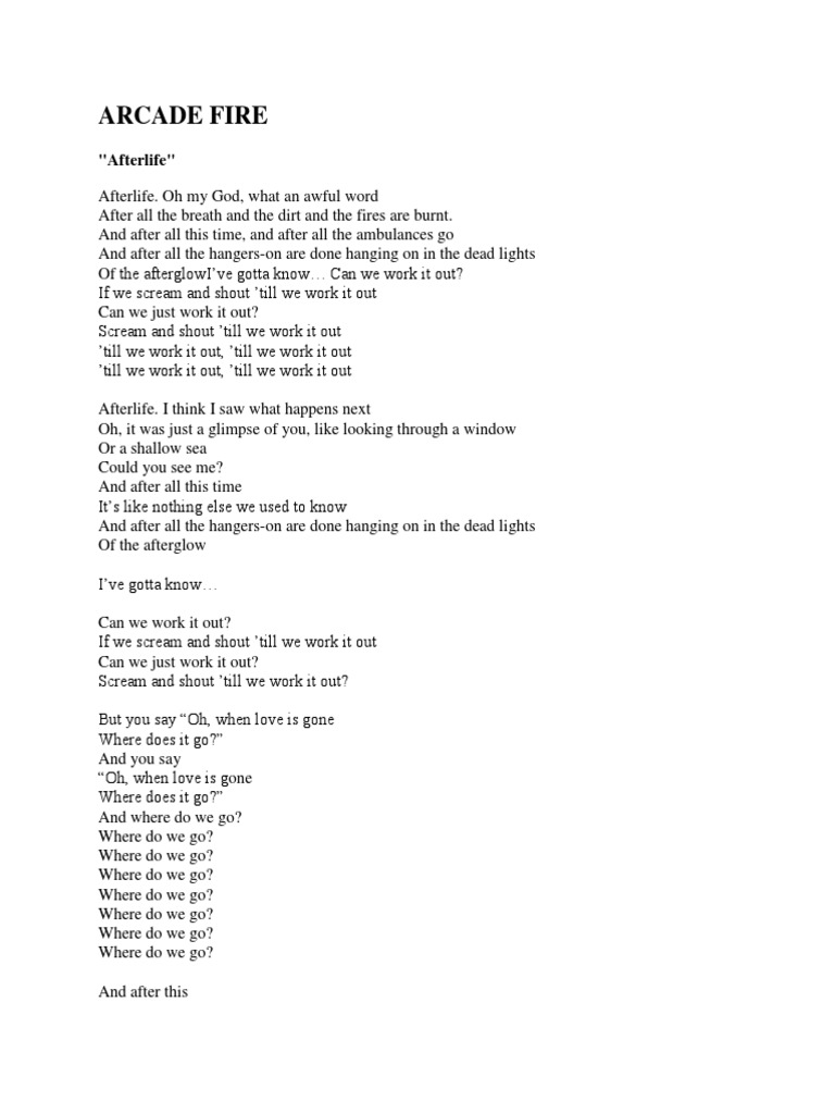 Afterlife: Exploring Love and Loss | PDF | Poetry
