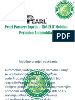 Pearl Waterless Car Wash Cuprija - EKO ELIT mobilna perionica automobila