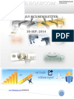 Daily MCX Newsletter 30sep2014