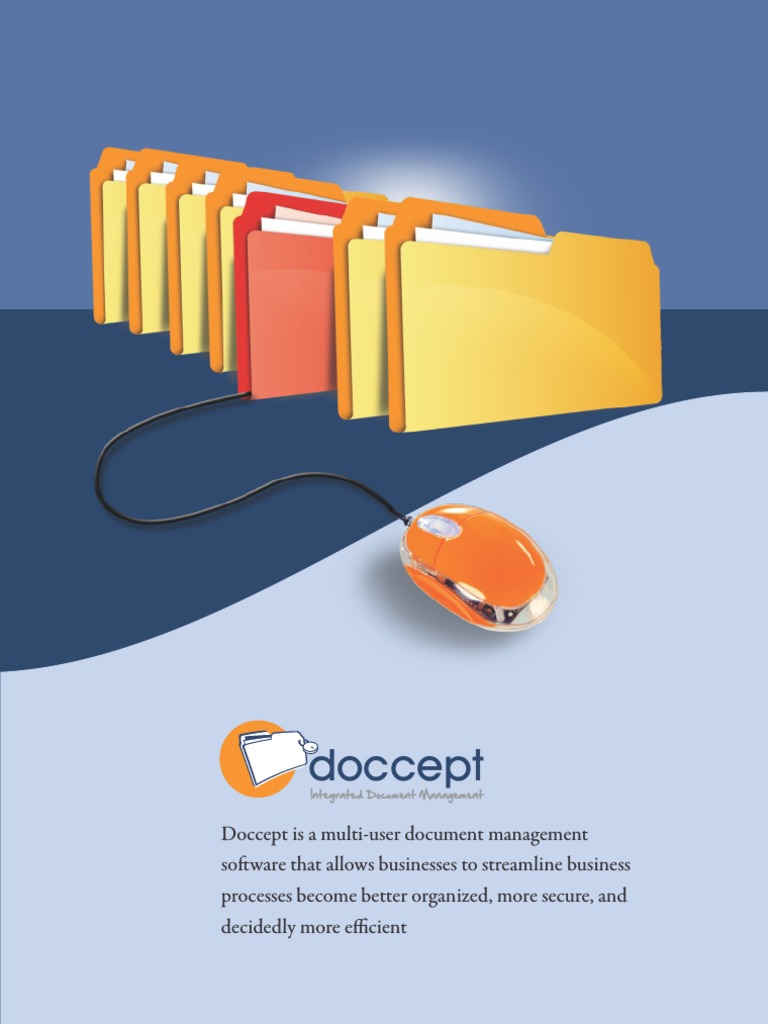 Electronic Document Management System Software Doccept Business