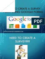 How To Create A Survey Form Using Google Forms