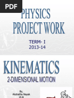 Physics-Kinematics