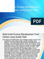 Evolusi Berdasarkan Fosil