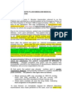 Amniotic Pulmonary Embolism Medical Malpractice Case Study