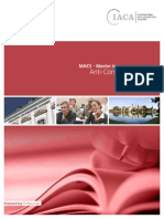 Anti-Corruption Studies: MACS - Master in