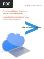 Accenture Cloud Based Hadoop Deployments Benefits and Considerations PDF