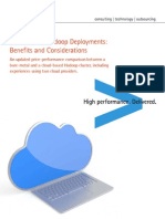 Accenture Cloud Based Hadoop Deployments Benefits and Considerations PDF