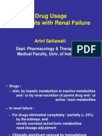Drug Dosage Adjustment in Renal Failure