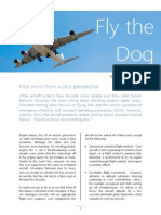 Fly The Dog: Pilot Errors From A Pilot Perspective
