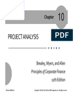 Project Analysis: Principles of Corporate Finance