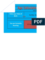 Age Calculator As On Today