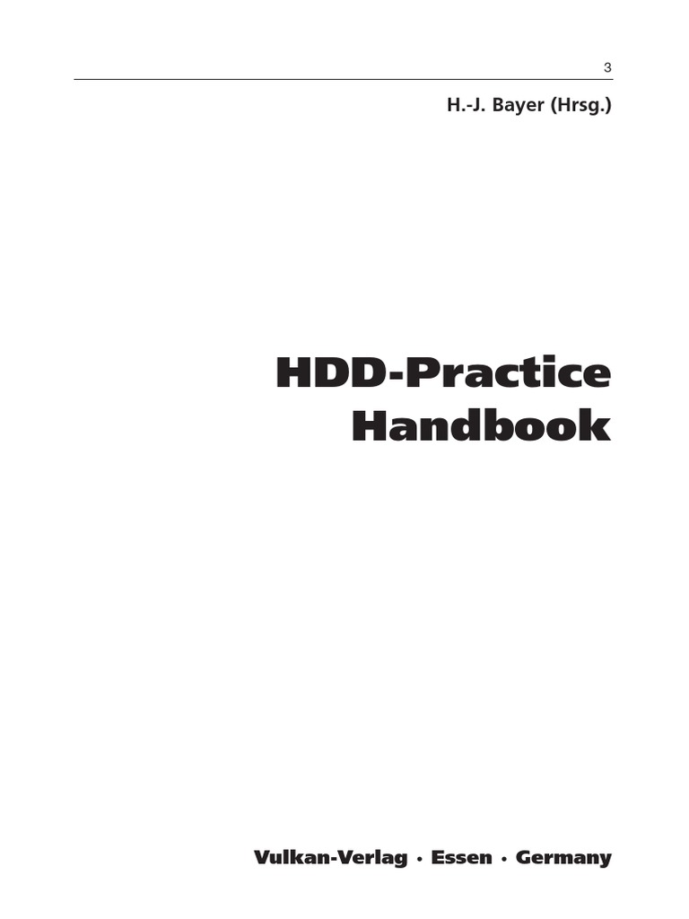 HDD Practice Handbook Overview | PDF | Computers | Technology & Engineering