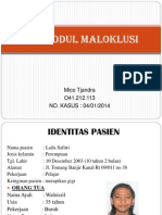 CST Modul Maloklusi