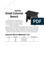 Bench - Colonial