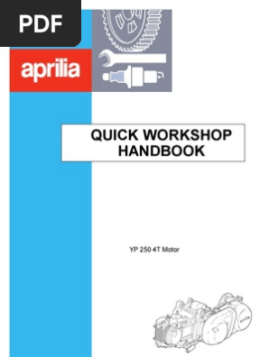 Manuel D'atelier Aprilia Leonardo 125/150/250 - Original - Multilingue