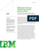 IBM System Storage TS3100 Tape Library Express Model