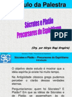 Socrates e Platao Precursores Espiritismo