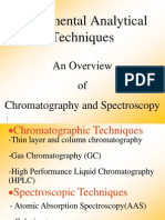 Instrumental Analytical Techniques: An Overview of Chromatography and Spectros
