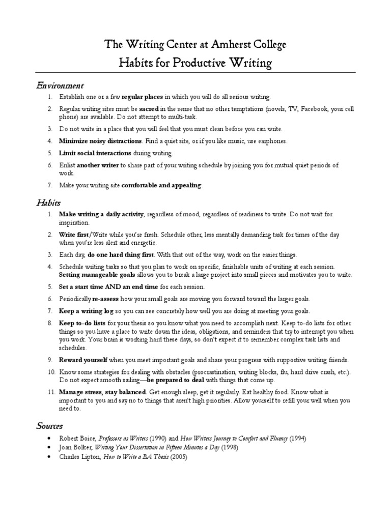 Good habits essay pdf image