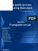 Build Public/private Cloud Using Openstack: by Framgia Server Lab