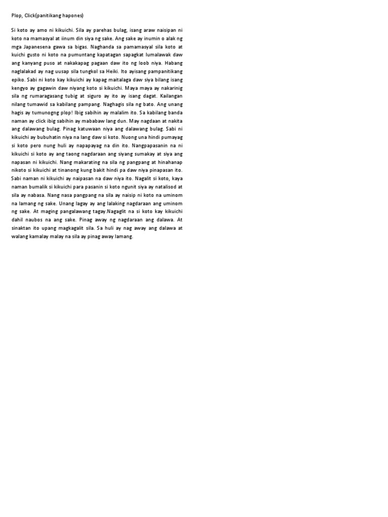 Plop Click | PDF