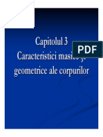 Caracteristici Masice Si Geometrice