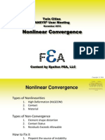 Convergence of FEA by Epsilon Company