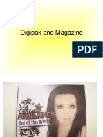 Digipak and Magazine
