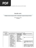 trabalho sessão 6, tabela