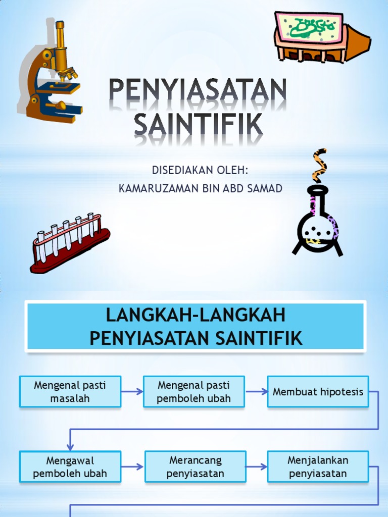 Penyiasatan Saintifik Pdf