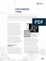 Reflex For Powder Diffraction