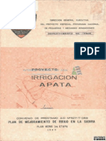 Proyecto Irrigacion APATA PDF