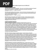 Download Spanish Course Descriptions by SpanishFSU SN241462293 doc pdf