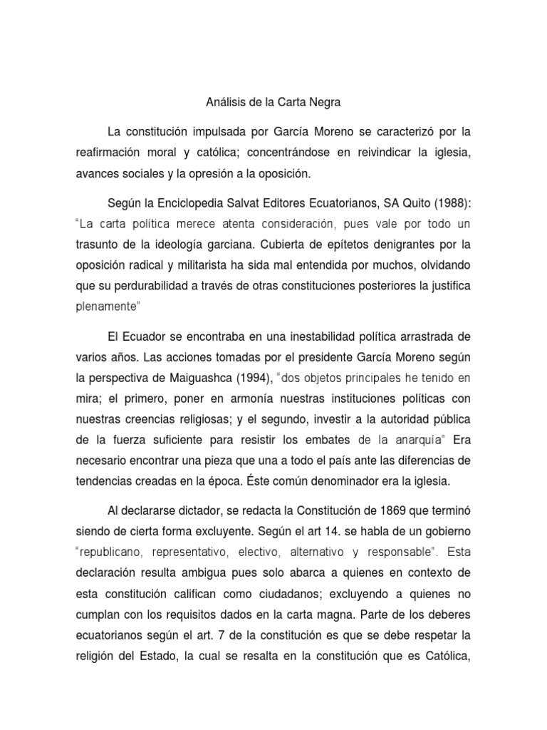 Carta Negra