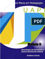 APOSTILA Psicologia Da Educação