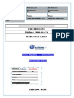 Procedimiento-Trabajos en Altura