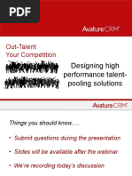 Download Out Talent Your Competition Buliding High Impact Talent Pools by avaturecrm SN24147377 doc pdf