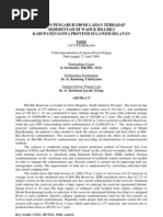 Download Kajian Pengaruh Erosi Lahan Terhadap Sedimentasi Di Waduk Bili-bili Kabupaten by inos SN24147974 doc pdf