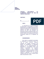 Reglamento de Alumbrado Público de Vías de Tráfico Vehicular PDF