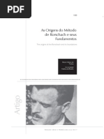 Hermann Rorschach - As Origens Do Método (Psicologia)